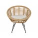 Beliani Conjunto lounge Rattan/vime MARATEA/CESENATICO Natural