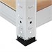 Pack 2 Prateleiras Modulares com 5 Prateleiras Ajustáveis ​​O91 Cinza