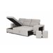 Chaise longue com cama HARRISON Bege