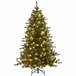 Árcore de Natal Plástico, Metal HOMCOM, casa - natal Verde