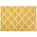 Beliani Pelos curtos SILVAN 160x230 Amarelo