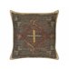 Beliani Almofada decorativa KATORA 45x45 Verde Escuro