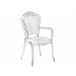 Beliani Silla para eventos VERMONT Transparente