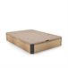 Sommier rebatível Luxo Max 3D 135x190 Carvalho Cinza