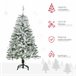 Árvore de Natal Artificial PVC e Aço HOMCOM, casa - natal GR1531651
