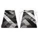 Tapete INTERO BALANCE 3D Pontos 140x190 Cinza