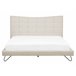 Beliani Cama Terciopelo LANNION 183x223 Bege