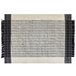Beliani Entrelaçado KETENLI 160x230 Branco/ Bege