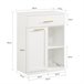 Armário de casa de banho BZR66-W SoBuy Branco