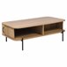 Mesa de centro ANNE cor madeira Carvalho