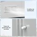 Abrigo de Exterior Aço Galvanizado e PP Outsunny Cinza