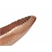 Beliani Prato decorativo CARACOL Castanho
