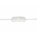 Beliani Candeeiro de mesa LARISSOS Branco