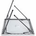 Mesa dobrável de formato quadrado Well Home Branco