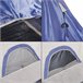 Tenda Bergeijk de teto duplo em poliéster 213x213 Tenda Bergeijk de teto duplo em poliéster 213x213 Azul