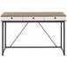 Beliani Secretária JACKSON 120x60 Castanho