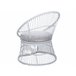 Beliani Conjunto bistrô MESYNA Branco