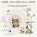 Arranhador para Gatos Bege