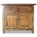 Aparador buffet mueble consola mueble de almacenaje madera maciza Castanho