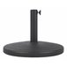 Base de guarda-sol NORDY 45x33cm preta Preto