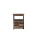 Camareira NELLEKE cor vintage e cimento Castanho