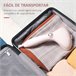 Escova de Engomar a Vapor Vertical PC HOMCOM Rosa