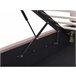 Beliani Cama com armazenamento Veludo SEZANNE 170x215 Rosa