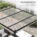Pérgola de Exterior Poliéster e Metal Outsunny Cru