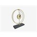 Relógio de mesa HELIOS BLACK marca ECOANYA Dourado