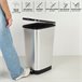 Curver Contentor com pedal Chic Bin 50-60L Cinza