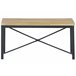 Beliani Conjunto de comedor FLIXTON Castanho