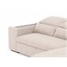 Chaise longue com cama HOXTON Bege