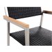 Beliani Conjunto de comedor GROSSETO Cinza