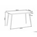 Beliani Mesa de jantar GREYTON 70x120 Branco