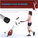 Bicicleta ergométrica em forma de X Aço, ABS, PVC HOMCOM Vermelho