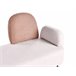 Beliani Chaise longue versão à direita Poliéster ARCEY Bege