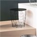 Mesa Ctro Auxiliar Grande Kumi para Sala de Estar 40x40 Preto