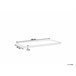 Beliani Almofada de assento para exterior SOVANA 108x45 Branco/ Bege