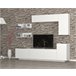 Compacto de TV VENUS cor branca 200cm Branco
