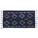 Beliani De tejido plano CORUM 80x150 Preto