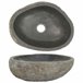 Lavatório - Lavabo - Pia de banheiro oval Antracite