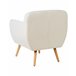 Beliani Poltrona MELBY Branco