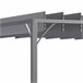 Pérgola de Exterior alumínio, aço, poliéster Outsunny Cinza