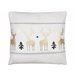 Beliani Almofada decorativa DONNER Branco/ Bege