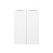 Conjunto de 2 portas para estante baixa STAMPA  Branco Brillo