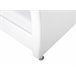 Beliani Cama Piel sintética METZ 169x217 Branco