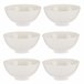 Conjunto de 6 taças para aperitivos em porcelana coleção VESSIA Branco