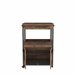 Camareira NELLEKE cor vintage e cimento Castanho