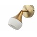 Beliani Candeeiro de parede ANTLER Dourado