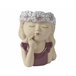 Vaso de flores BASILIA marca DECORIS Multicor